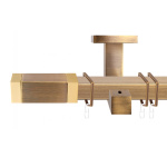 Однорядный потолочный карниз для штор «Квадро» (20 А 400)