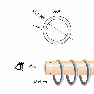 изображение кольцо 16 круглое лайт упак. 10 шт на olexdeco.ru
