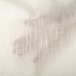 Ткань для тюля «Лен» Молочный