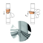 Кольцо римское упак. 100 шт (Прозрачное)