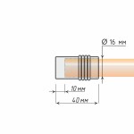 Наконечник «Цилиндр» (16 БГ)