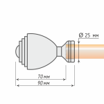 Наконечник «Паласио» (25 НС)