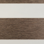 Ткань для рулонных штор «День-ночь» коллекция «Саванна» Корица