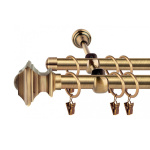 Двухрядный стеновой карниз для штор «Верди» (19 А 240)