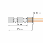 Наконечник «Доминго» (19 НС/ЧН)