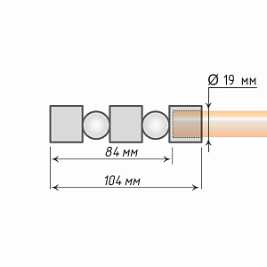 изображение наконечник «доминго» на olexdeco.ru