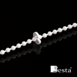 Стопорное кольцо к цепи управления 3,2х4,2 мм Besta (Белое)