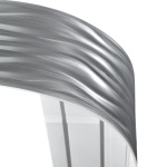 фото декоративная планка «бриз» серебро в интернет-магазине Олексдеко