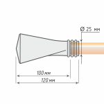 Наконечник «Свинг» (25 ХМ)