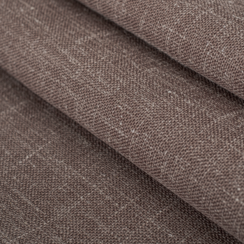 Римская штора «Тулон» индивидуальный размер «Лен» Шоколад