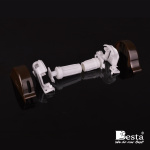 Комплект механизма для рулонной шторы UNI Besta Коричневый (Левый)