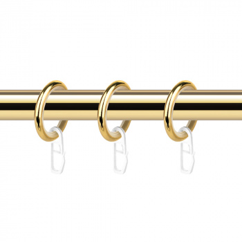 Кольцо 16 круглое с пластиком и крючком упак. 10 шт (З)