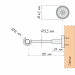 Кронштейн «Кардера I 16» (ЧЗ)
