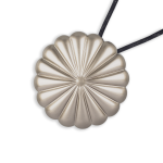 Клипса магнитная «Медуза» ø6 см усиленная на кожаном шнуре 30 см (ХМ)