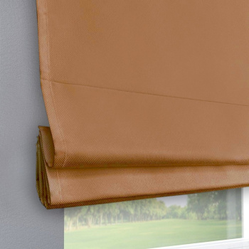 Римская штора черный подъемный механизм индивидуальный размер «Монро» Dim-out Сиена