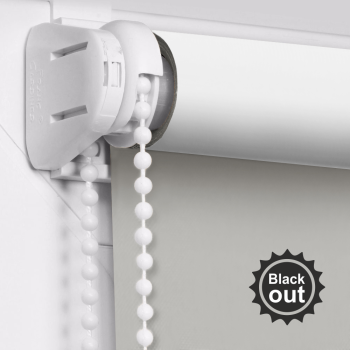 Рулонная штора «Мини» Селена Blackout/Фарфор 