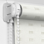 Рулонная штора «Мини» Квадро/Жемчуг (37 х 170)