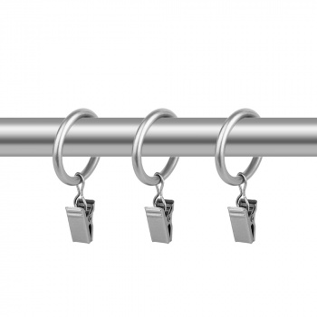 Кольцо 16 круглое с зажимом упак. 10 шт (ХМ)