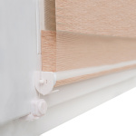 Рулонная штора «Мини День-ночь» Саванна/Шампань