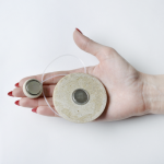 фото магнит для штор «вулканический камень» ø7 см для л/с/т веса с леской 30 см кубинский песок в интернет-магазине Олексдеко