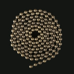 Цепь упр. металич. 4,5х6,0 мм Латунь (На отрез)