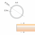 Труба гладкая 35 мм (А 200)