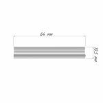 Соединительный мост Z-образный (Цинк)