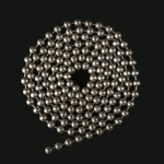 Цепь упр. металич. 4,5х6,0 мм Хром матовый (На отрез)