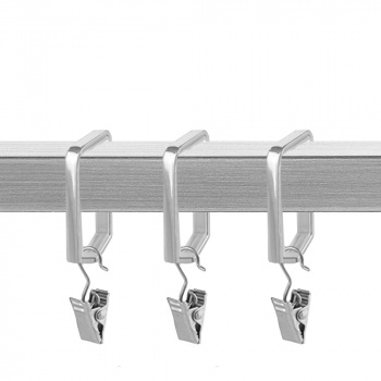 изображение кольцо «квадро» с пластиковой вставкой и зажимом упак. 10 шт на olexdeco.ru