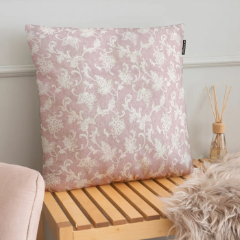 Подушка декоративная «Lino Milfler» «Lino» роза (Холлофайбер)