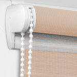 Рулонная штора «Мини День-ночь» Соло/Лен