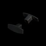 Заглушка для отвеса «Мармарис» (Черный)