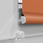 Рулонная штора «Мини» Пастель/Терракота (73 х 170)