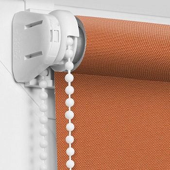 Рулонная штора «Мини» Пастель/Терракота (43 х 170)