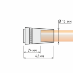 Наконечник «Элиза» (16 А)
