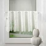 Карниз-кафе «Каролина» белый (12 мм 85-135)