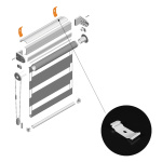 Скоба MGS (Белый)