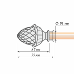 Наконечник «Шишка плюс» (19 А)