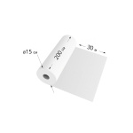 Ткань для рул. штор кол. «Скрин Витара» 5% Белый (200 см на отрез)