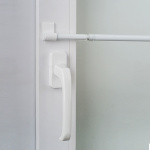 Карниз-кафе «Виргиния» белый (12 мм 85-135)