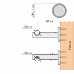 Кронштейн «Турин I 19» (БГ)