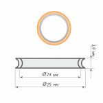 Вставка пластиковая для кольца D 16 упак. 2000 шт (16)