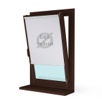 Механизм для рулонной шторы «Мини» коричневая