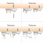 Профиль «Отель» (Упак. L= 6 м Серый)