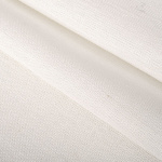 Римская штора белый подъемный механизм «Лен» Жемчужно-белый