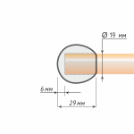 Наконечник «Шарик» (19 БГ)