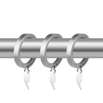 Кольцо 25 плоское «Премиум» с крючком упак. 10 шт (ХМ)