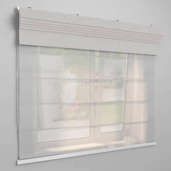 Римская штора «Твинс One Touch» коллекция «Каир» Blackout Бисквит (Твинс)