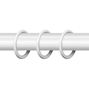 Кольцо 25 круглое с пластиком упак. 10 шт (БГ)