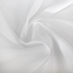 Ткань для тюля «Сота» Белый